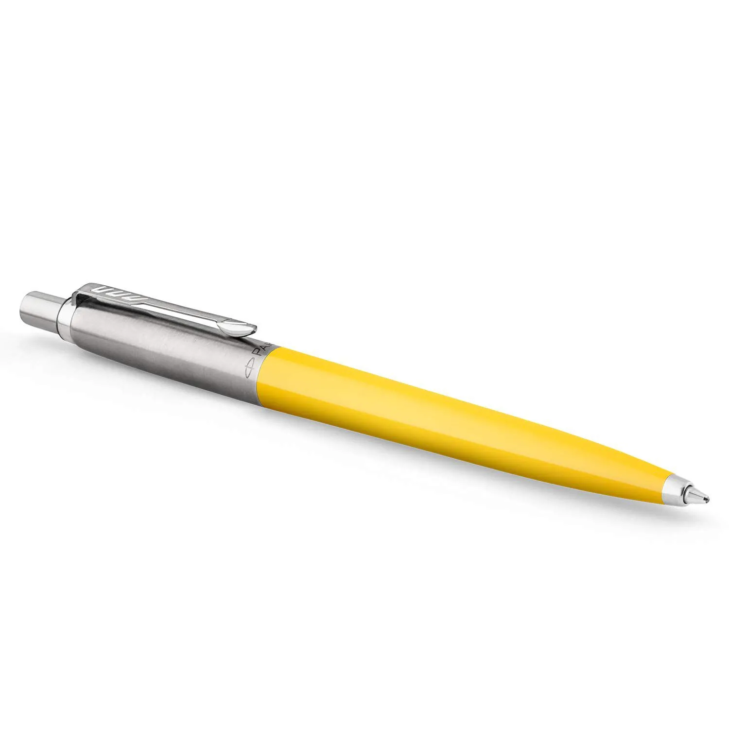 Jotter Plastic Ballpen Yellow M Blue 1-blister