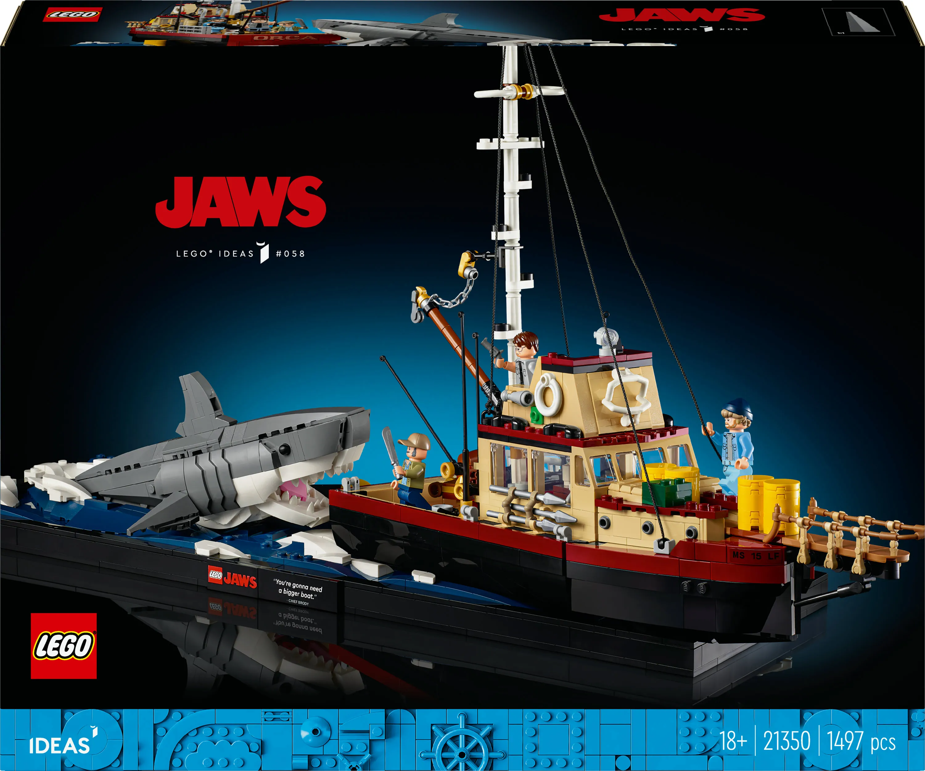 LEGO Ideas Jaws 21350 LEGO Ideas Jaws 21350