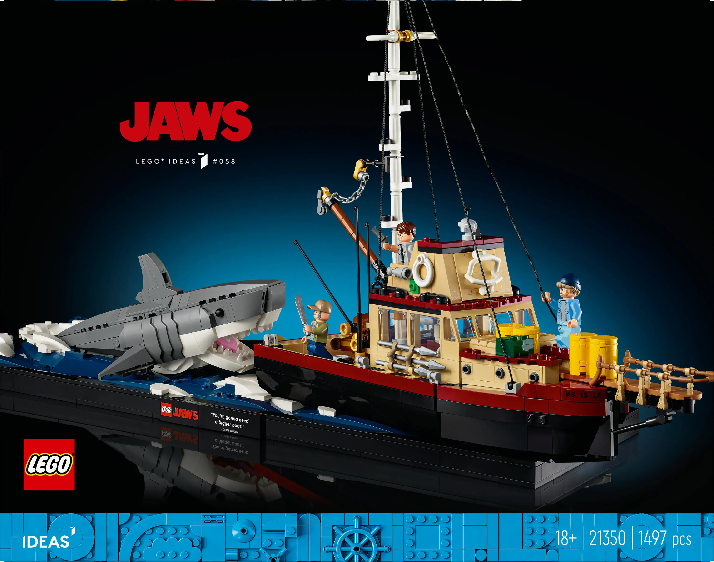 LEGO Ideas Jaws 21350 LEGO Ideas Jaws 21350