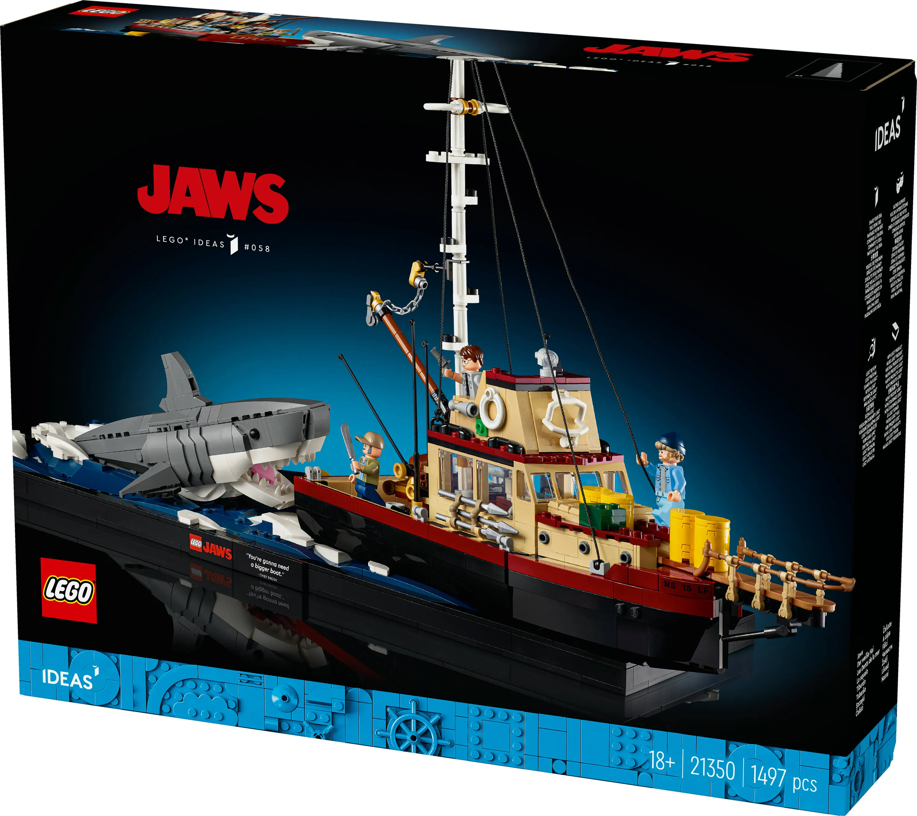 LEGO Ideas Jaws 21350 LEGO Ideas Jaws 21350