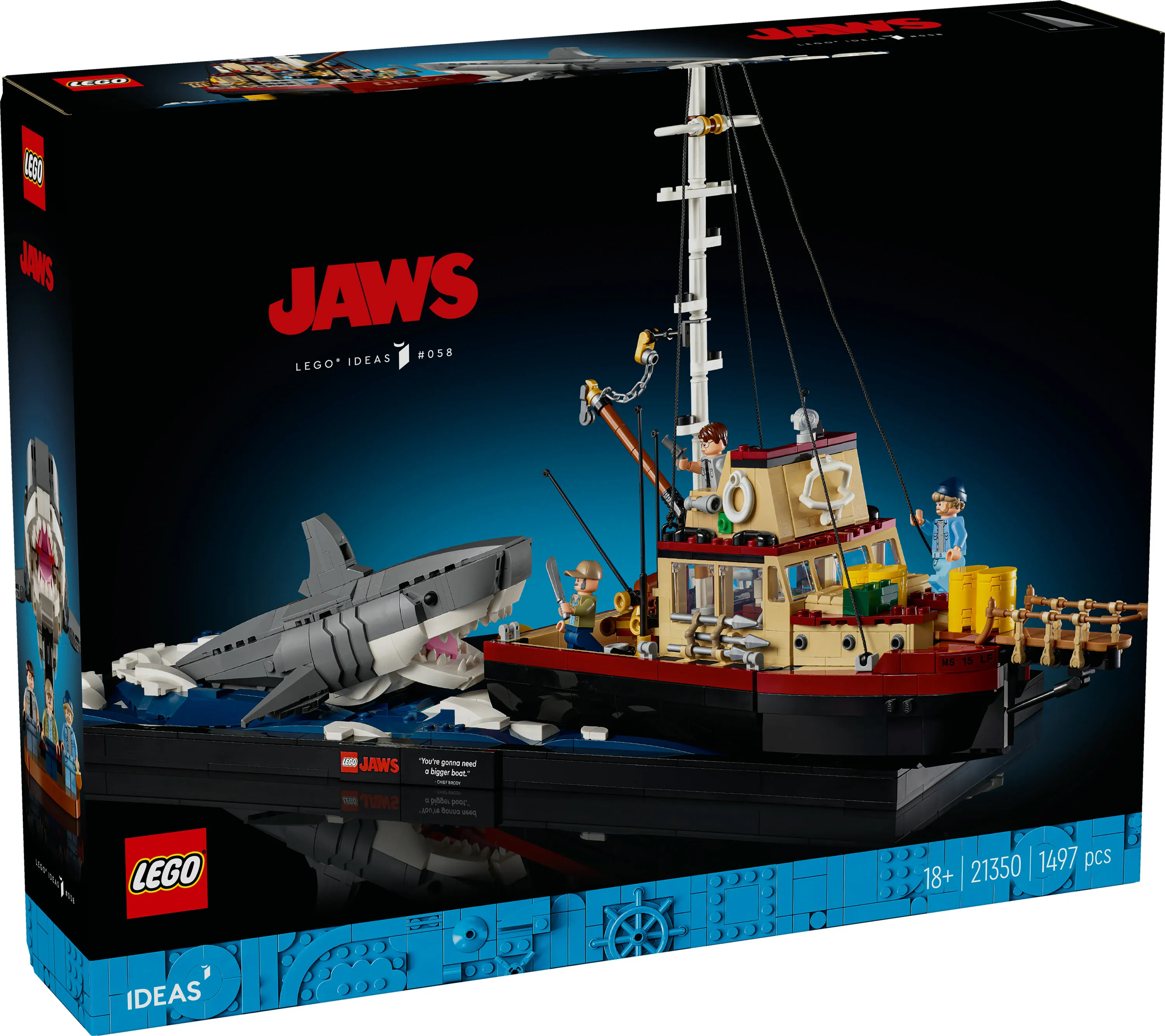 LEGO Ideas Jaws 21350 LEGO Ideas Jaws 21350
