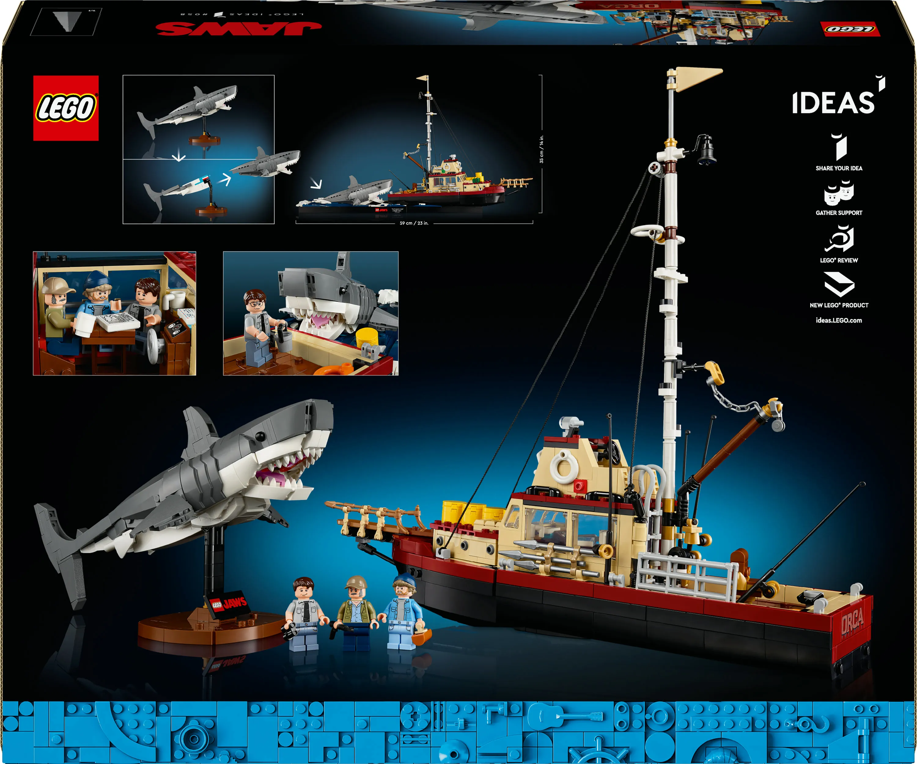LEGO Ideas Jaws 21350 LEGO Ideas Jaws 21350