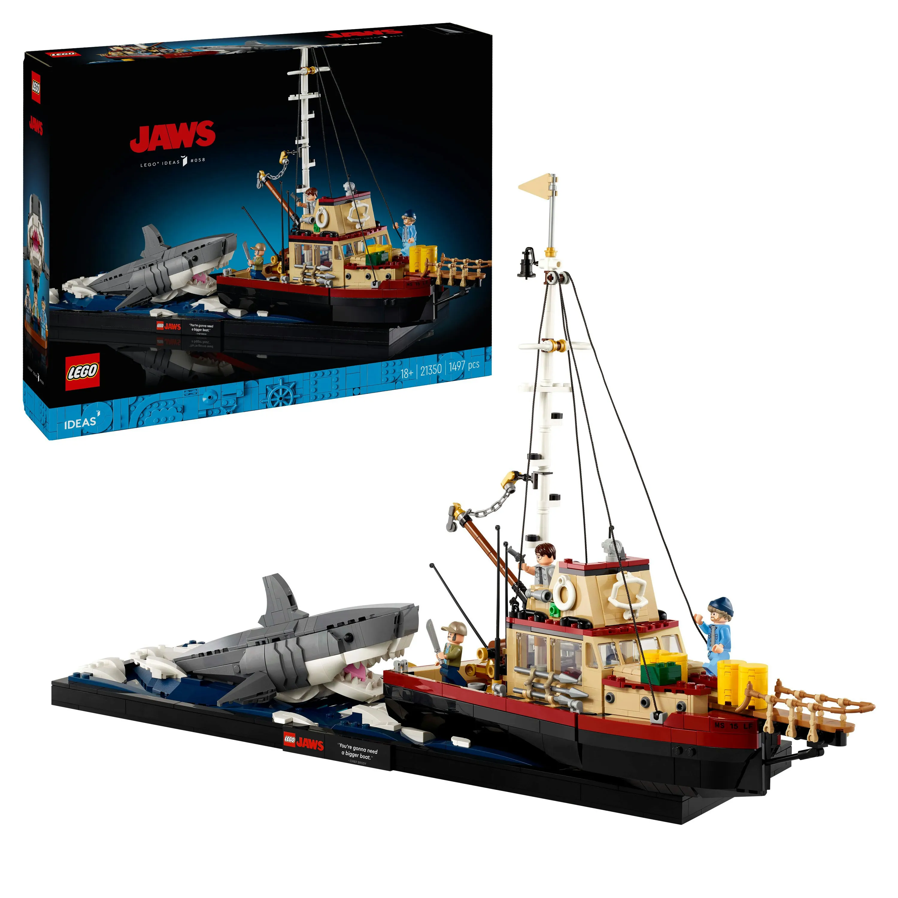 LEGO Ideas Jaws 21350 LEGO Ideas Jaws 21350