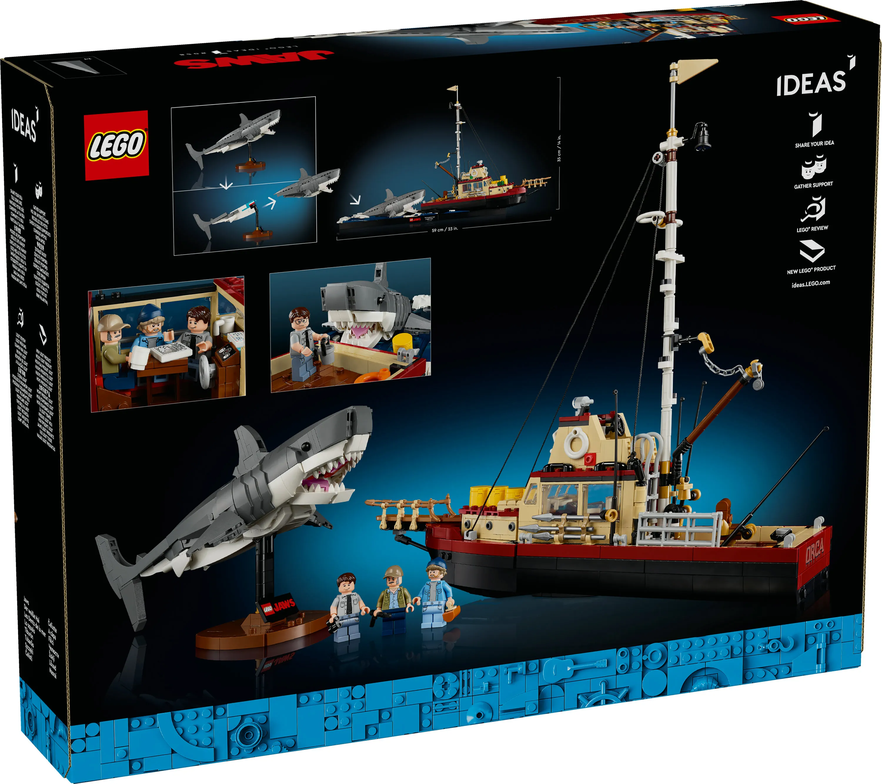 LEGO Ideas Jaws 21350 LEGO Ideas Jaws 21350