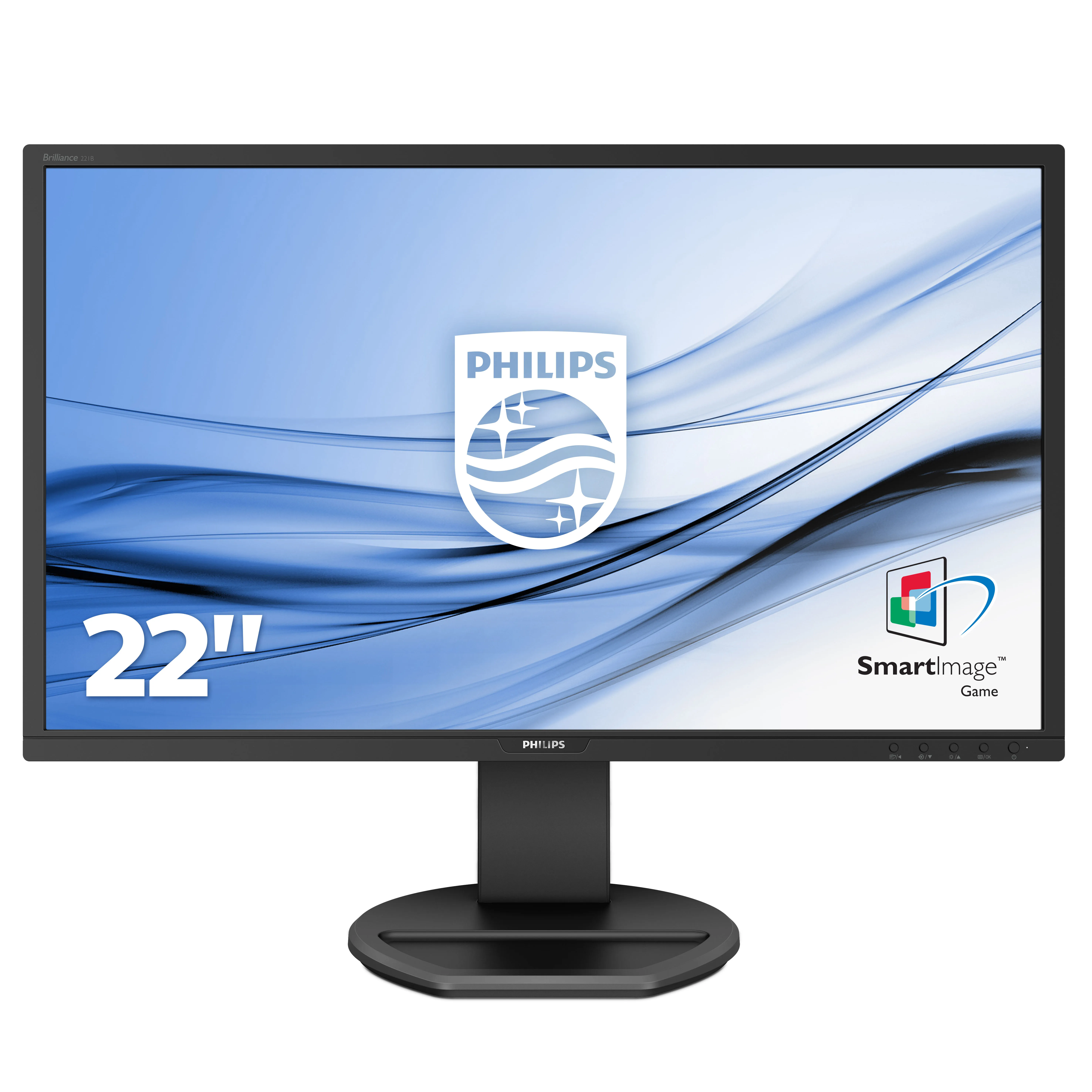 Philips 21.5" B-Line 221B8LJEB, Full HD, TN - skärm