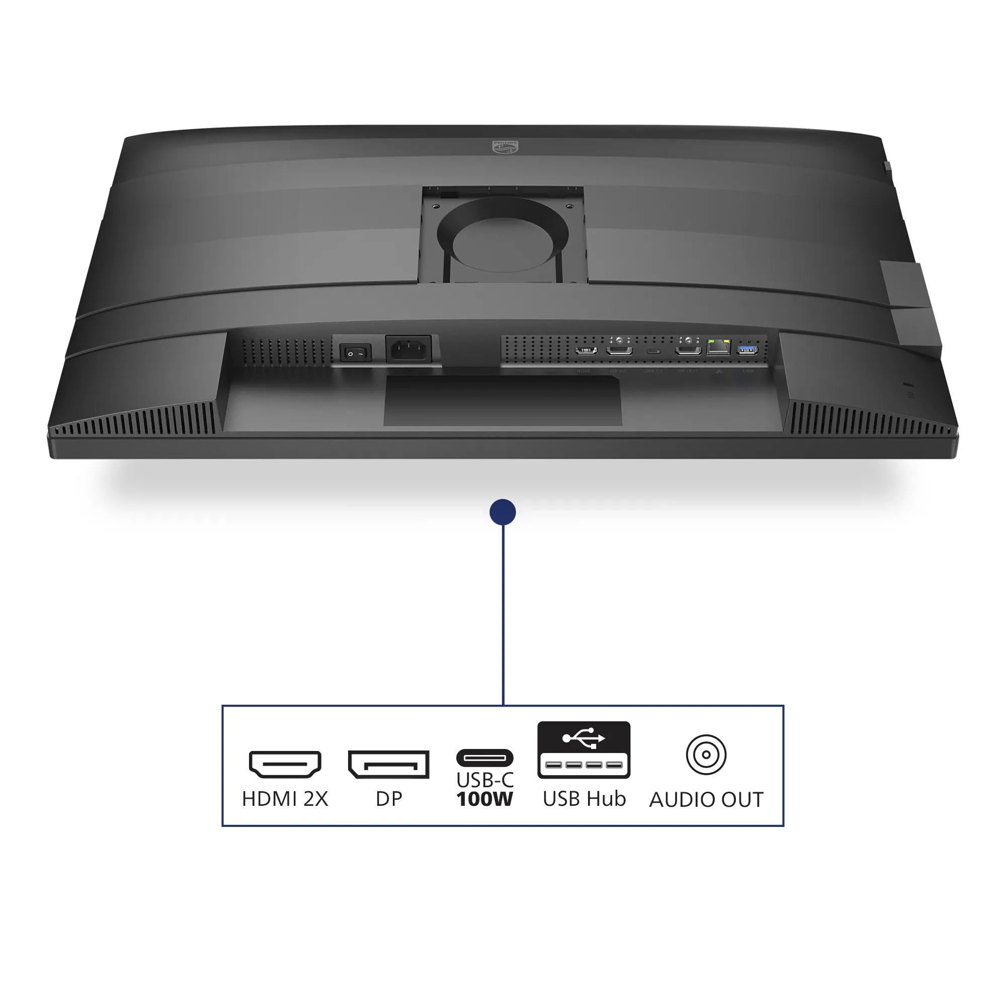 Philips 27" 27B2U4601/00 QHD, IPS - skärm Philips 27" 27B2U4601/00 QHD, IPS - skärm