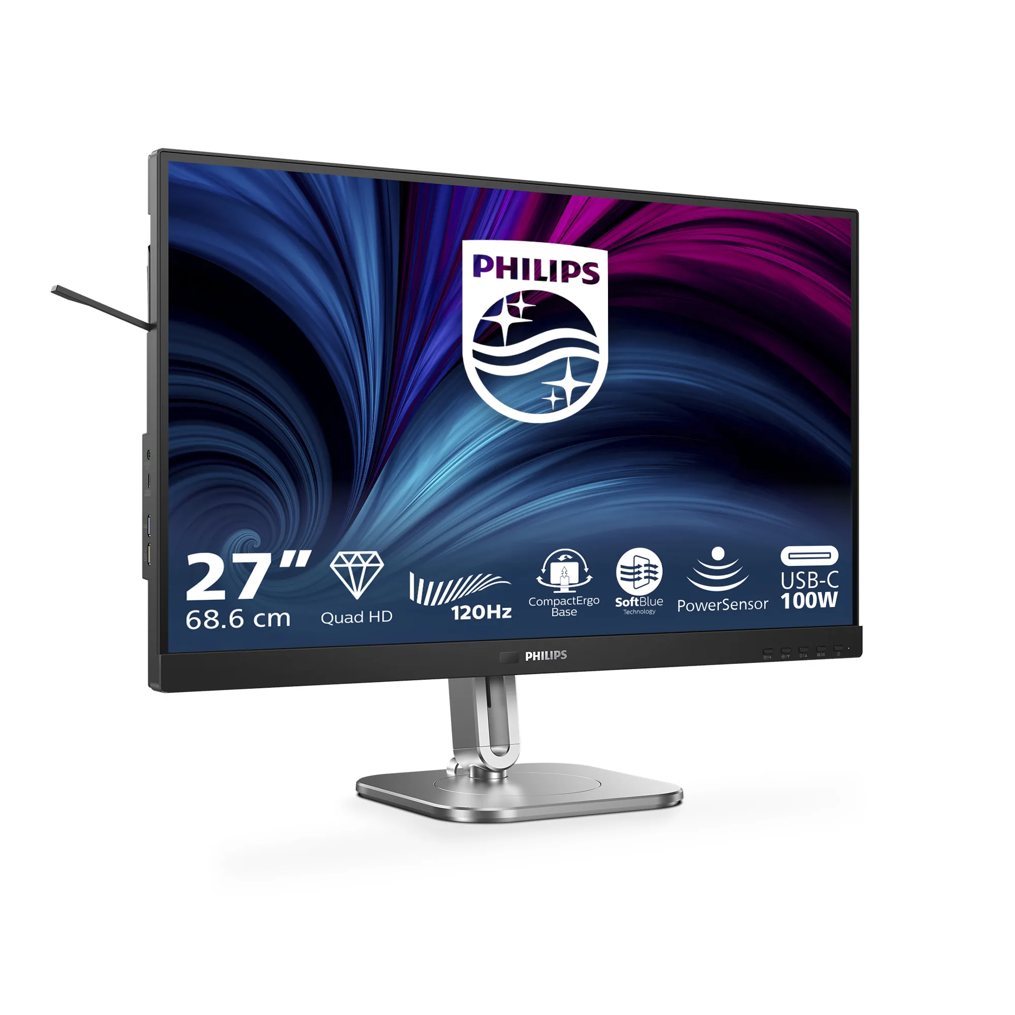 Philips 27&quot; 27B2U4601/00 QHD, IPS - monitor