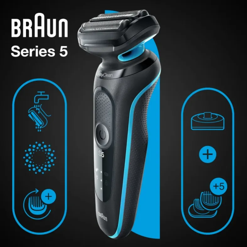 Braun Series 5 Wet & Dry 51M4500CS -electric razor