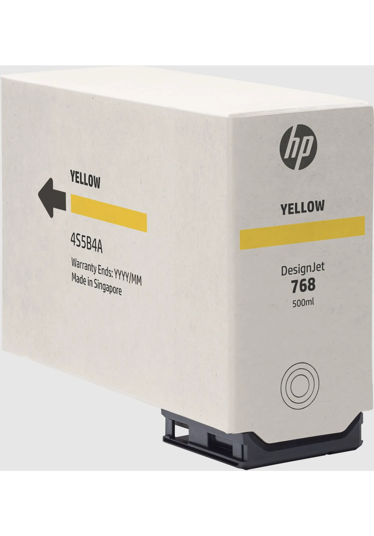 HP Ink/768 YLW 500-ml DesignJet Ink Cart