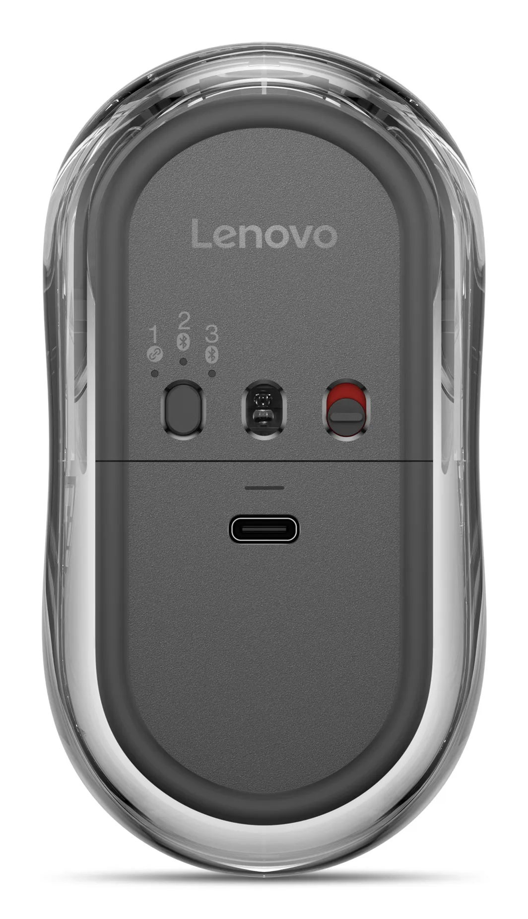 Lenovo Multi-Mode 8000 Wireless Mouse, Grey