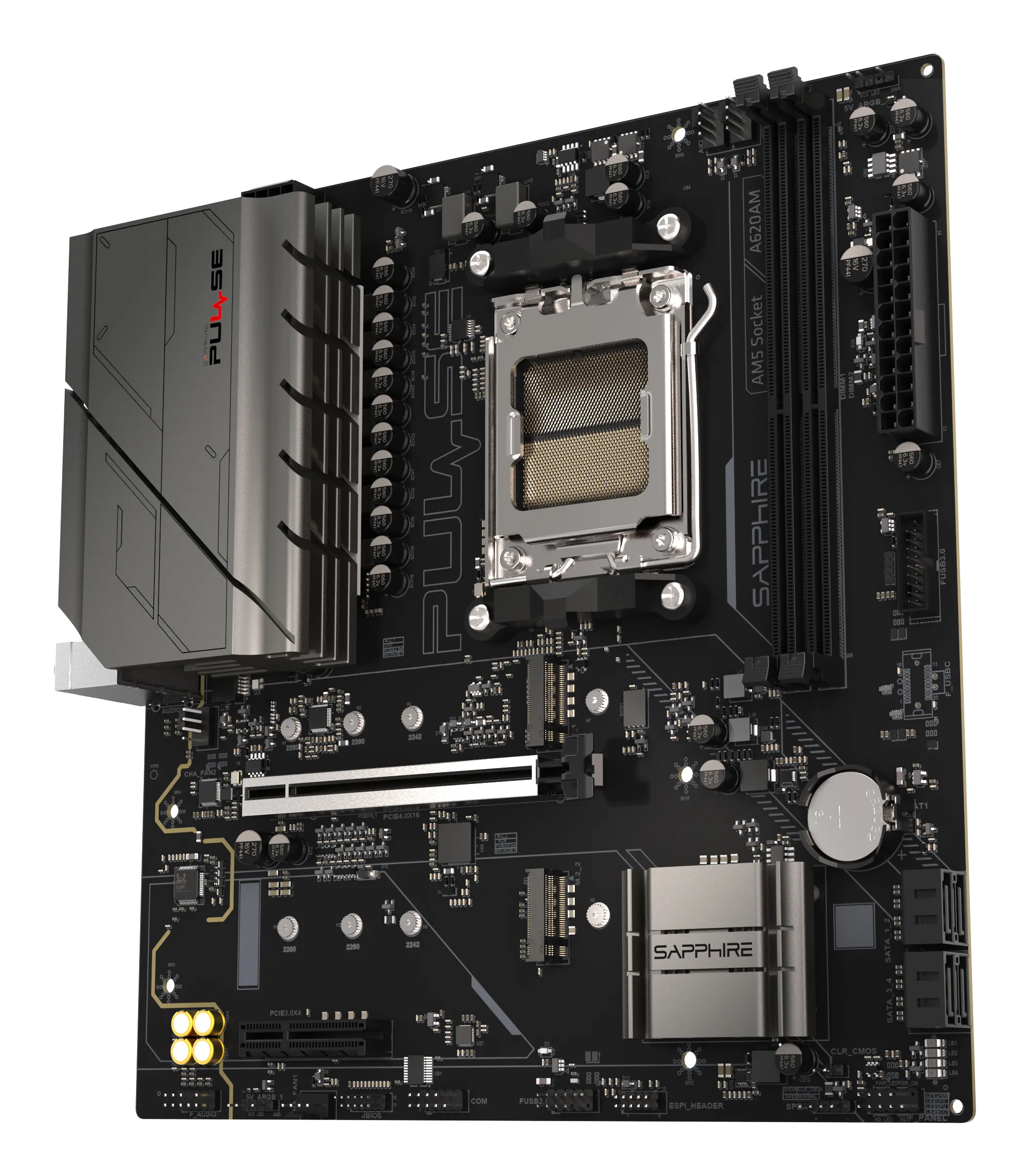 Sapphire PULSE A620AM AM5 mATX moderkort