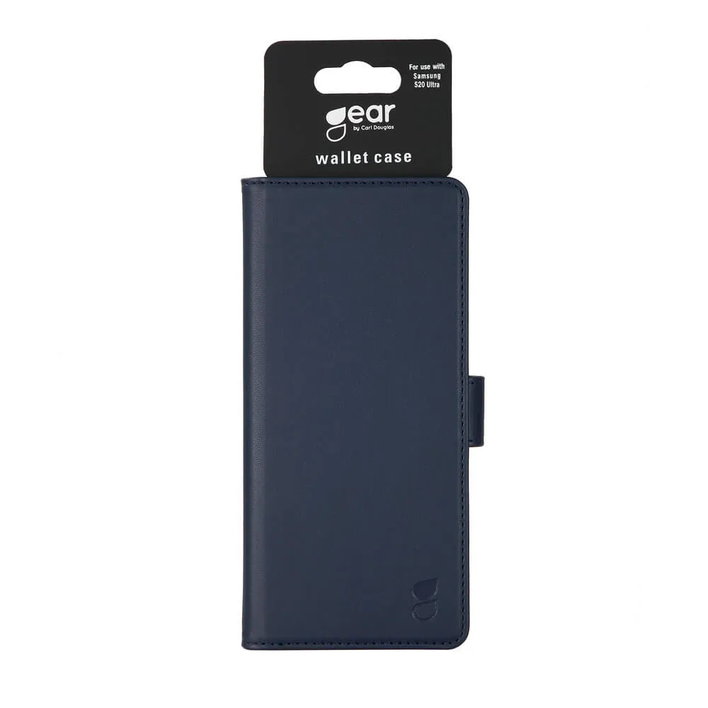 GEAR Wallet, Galaxy S20 Ultra -lompakkokotelo, Sininen