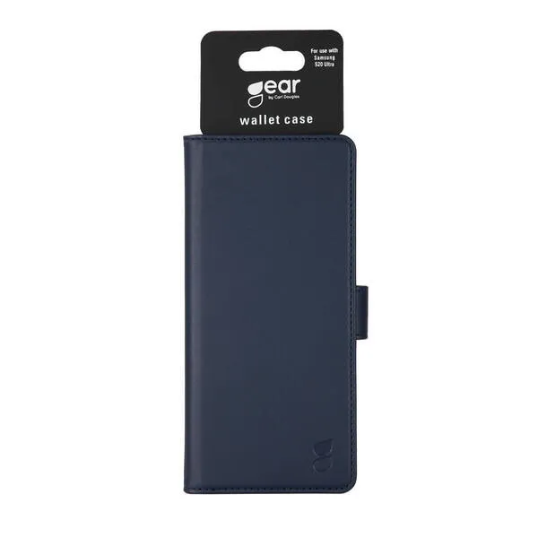GEAR Wallet, Galaxy S20 Ultra - Wallet Case, Blue