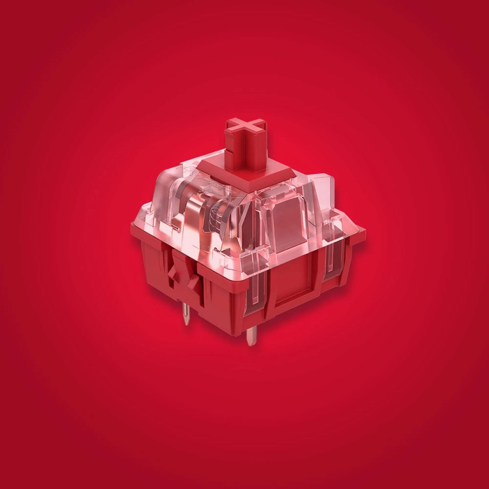 HyperX Alloy Origins Core PBT mekaniskt speltangentbord, HyperX Red, svart