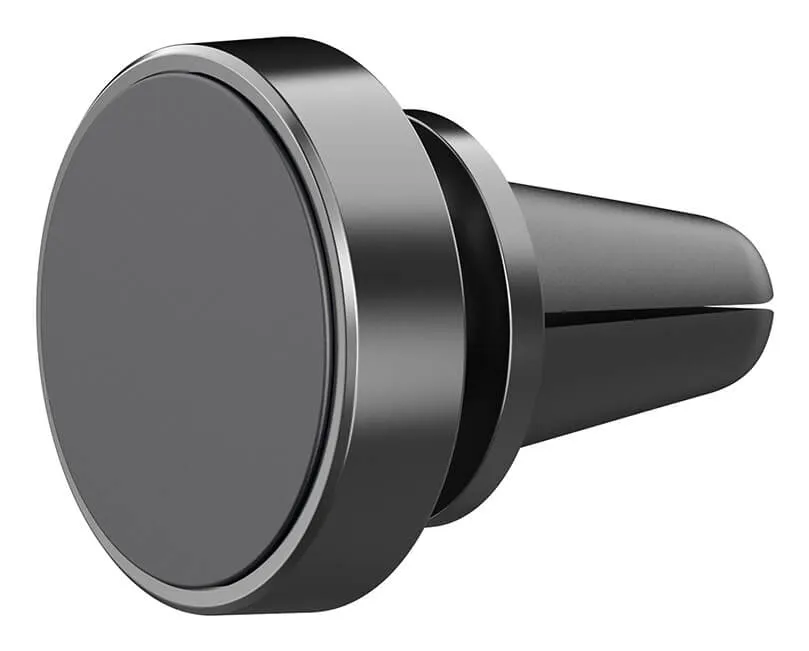 GEAR Mobile Holder Magnetic Black Puck Mount in Air Vent