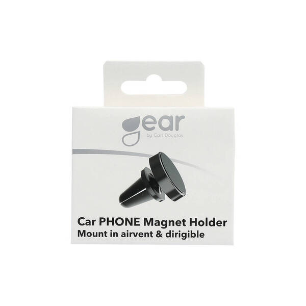 GEAR Mobile Holder Magnetic Black Puck Mount in Air Vent