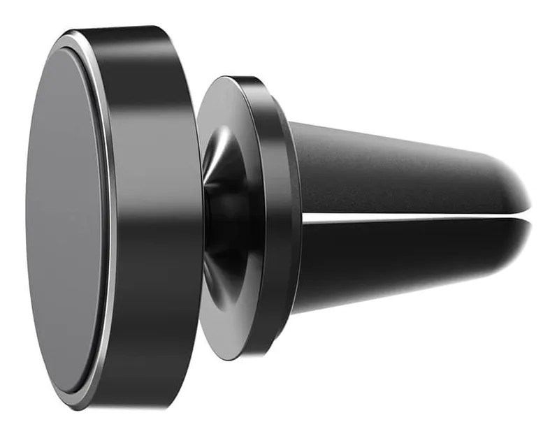 GEAR Mobile Holder Magnetic Black Puck Mount in Air Vent