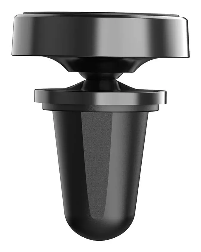 GEAR Mobile Holder Magnetic Black Puck Mount in Air Vent