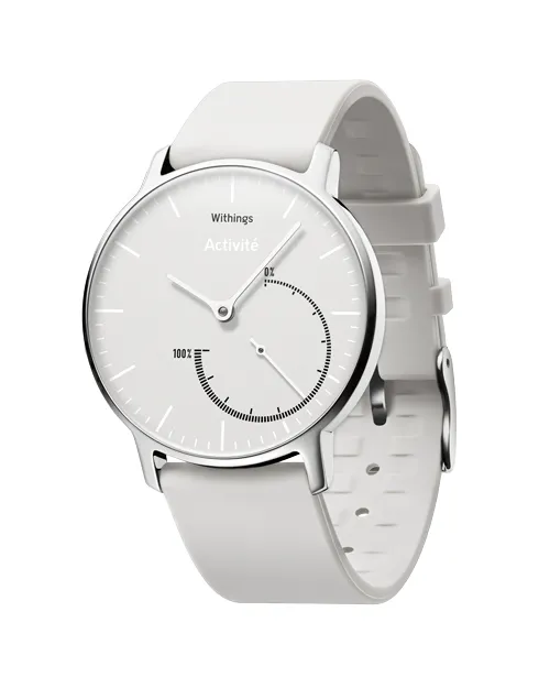 WITHINGS Activit&eacute; Steel White