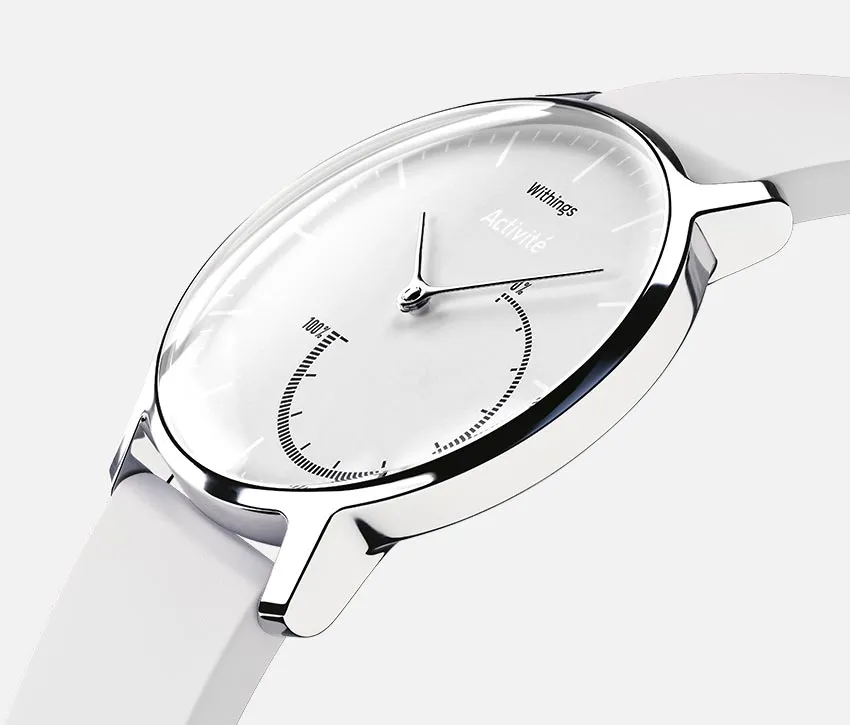 WITHINGS Activit&eacute; Steel White