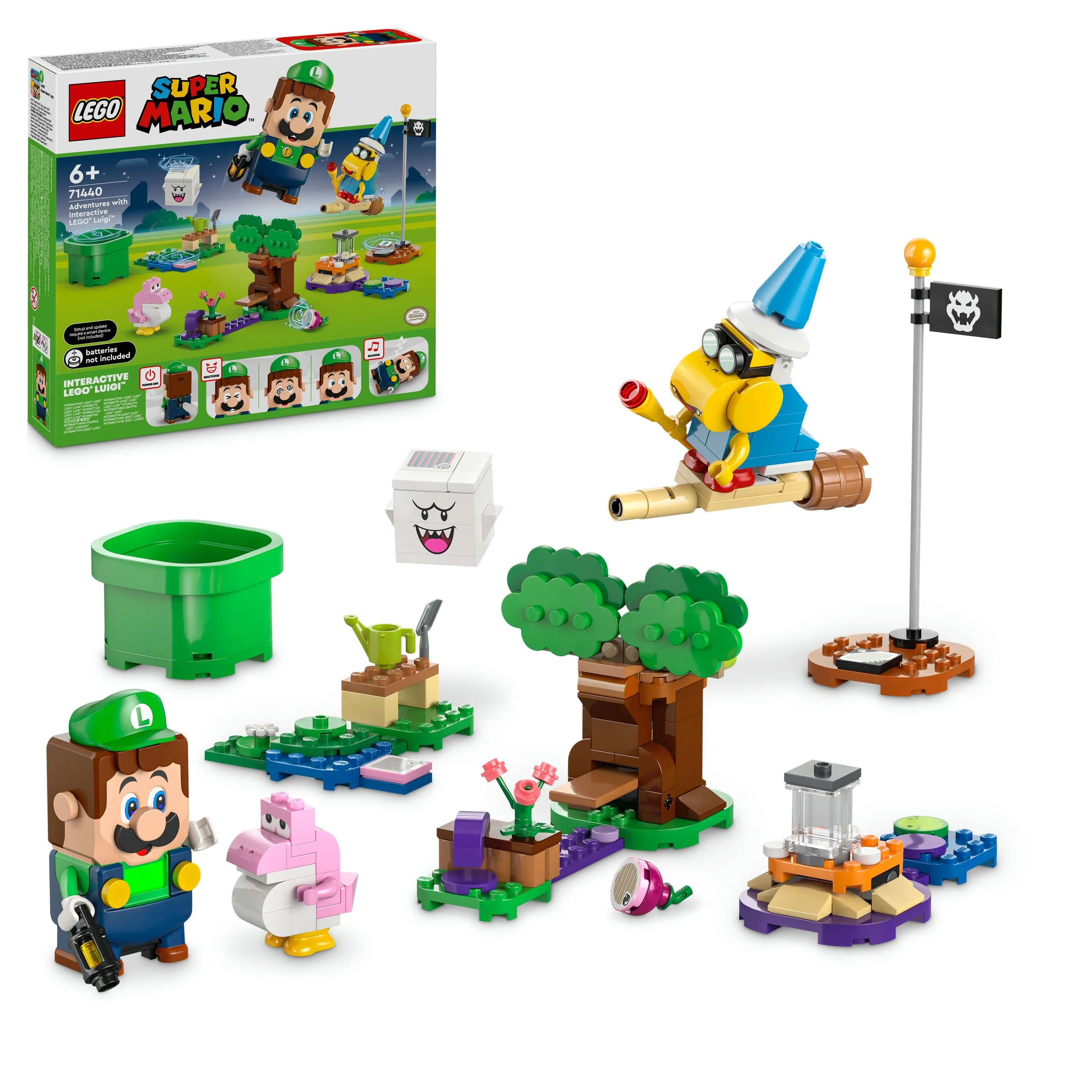 LEGO Super Mario Interaktiivisen LEGO Luigi hahmon seikkailut 71440