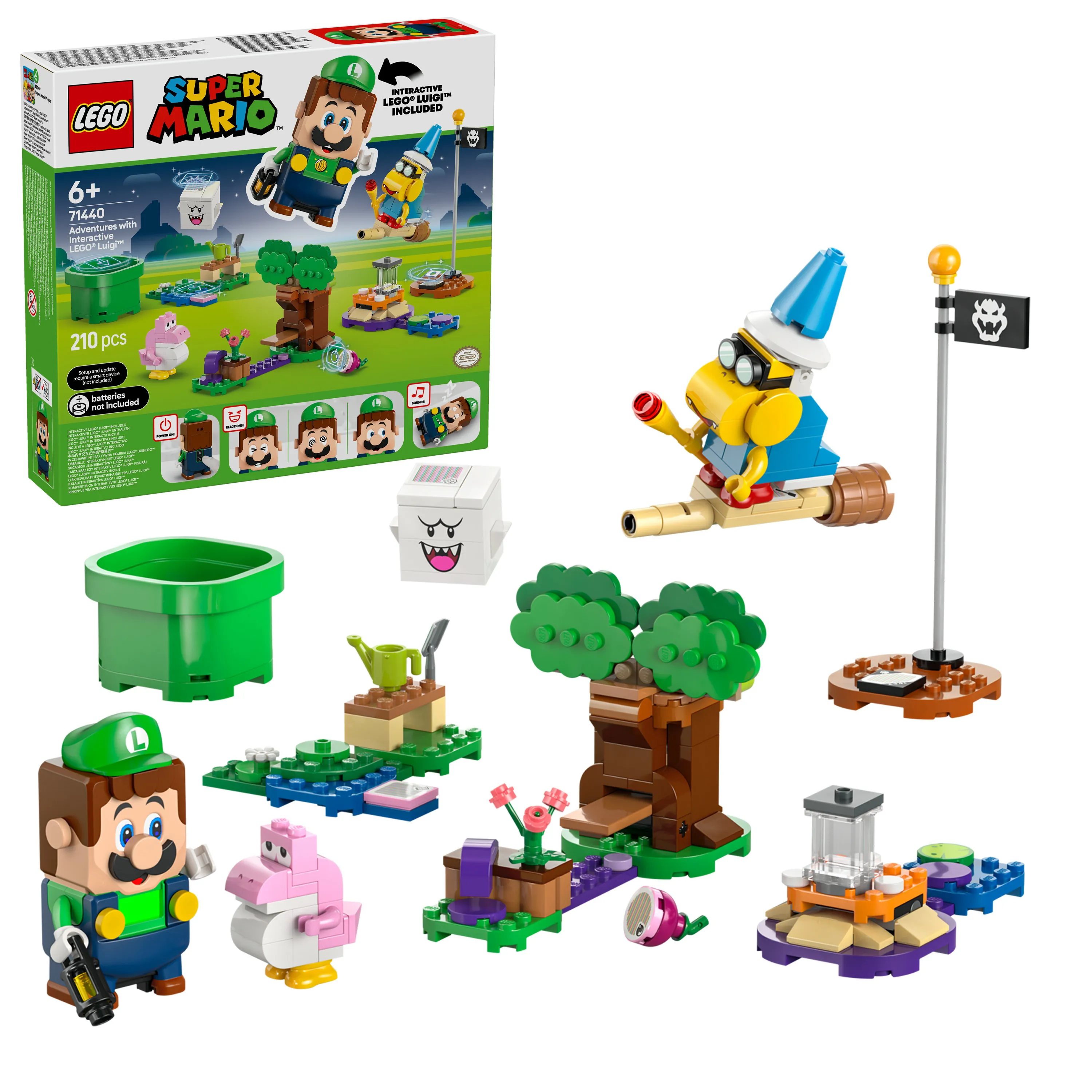 LEGO Super Mario Interaktiivisen LEGO Luigi hahmon seikkailut 71440