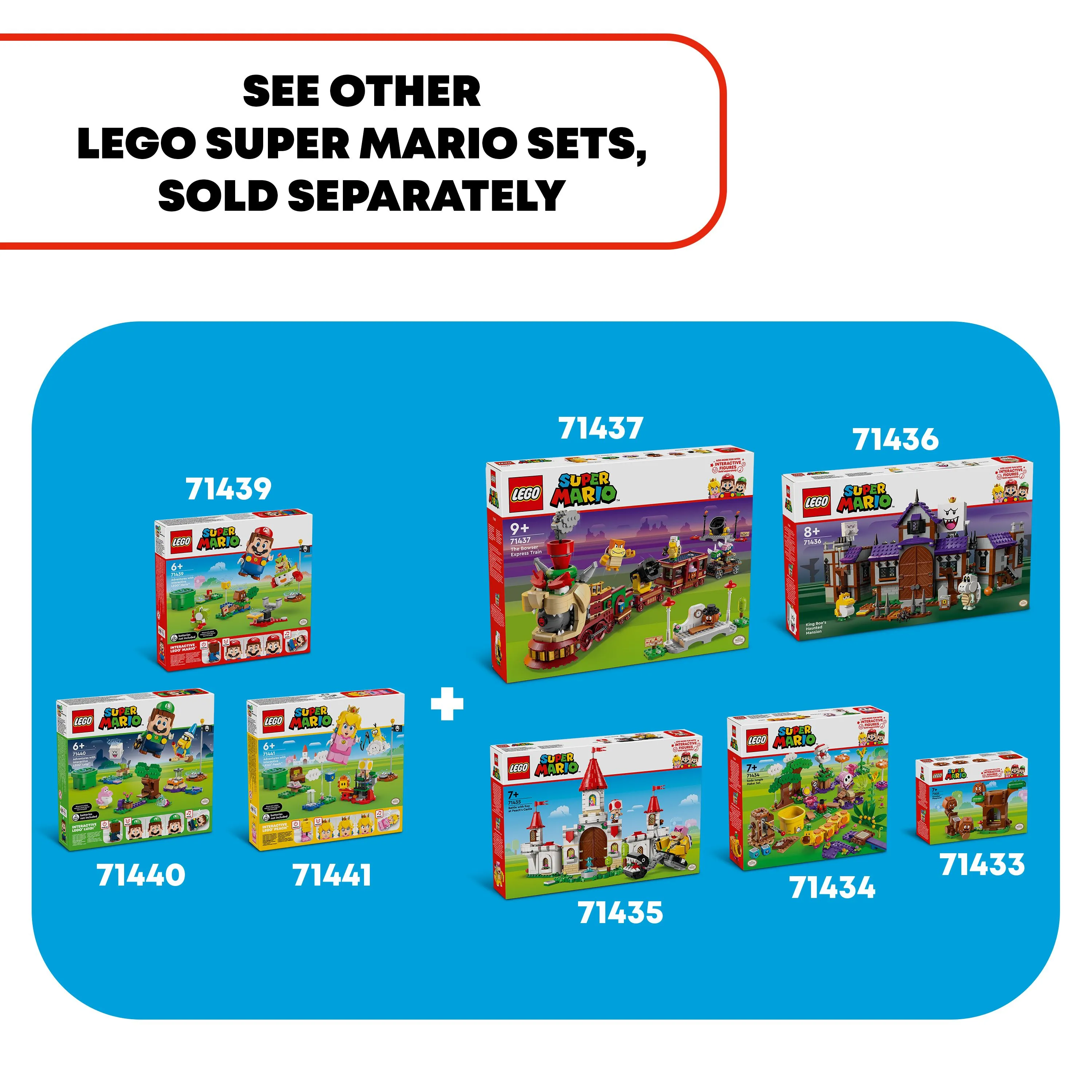 LEGO Super Mario Interaktiivisen LEGO Luigi hahmon seikkailut 71440