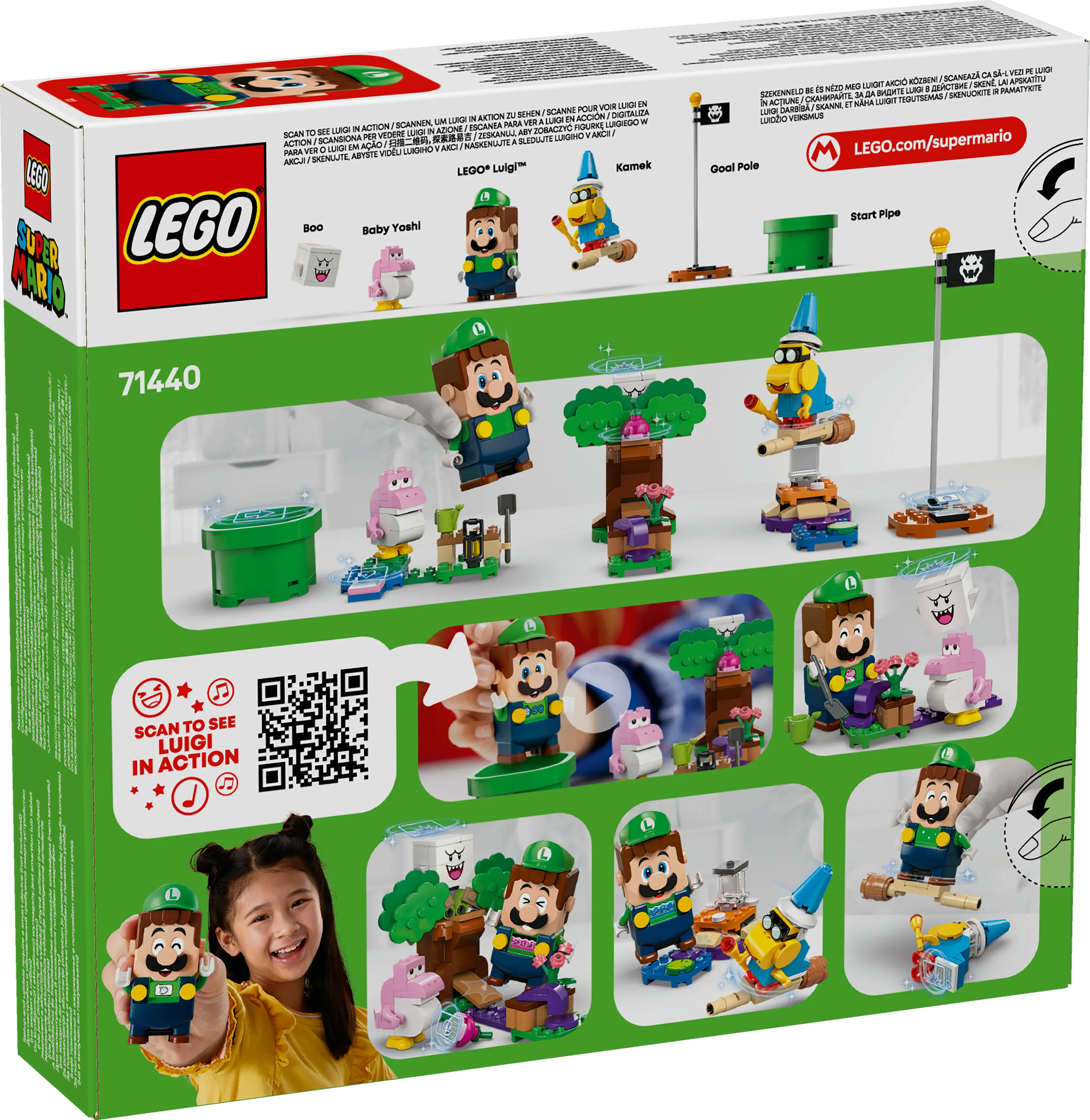 LEGO Super Mario Interaktiivisen LEGO Luigi hahmon seikkailut 71440