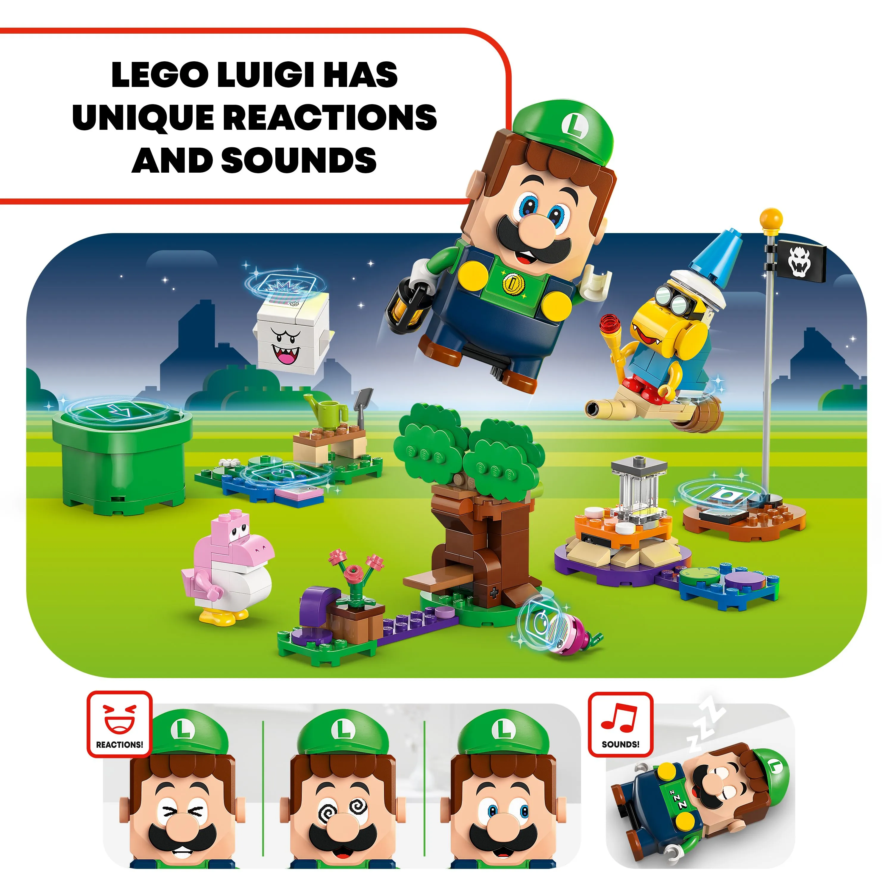 LEGO Super Mario Interaktiivisen LEGO Luigi hahmon seikkailut 71440