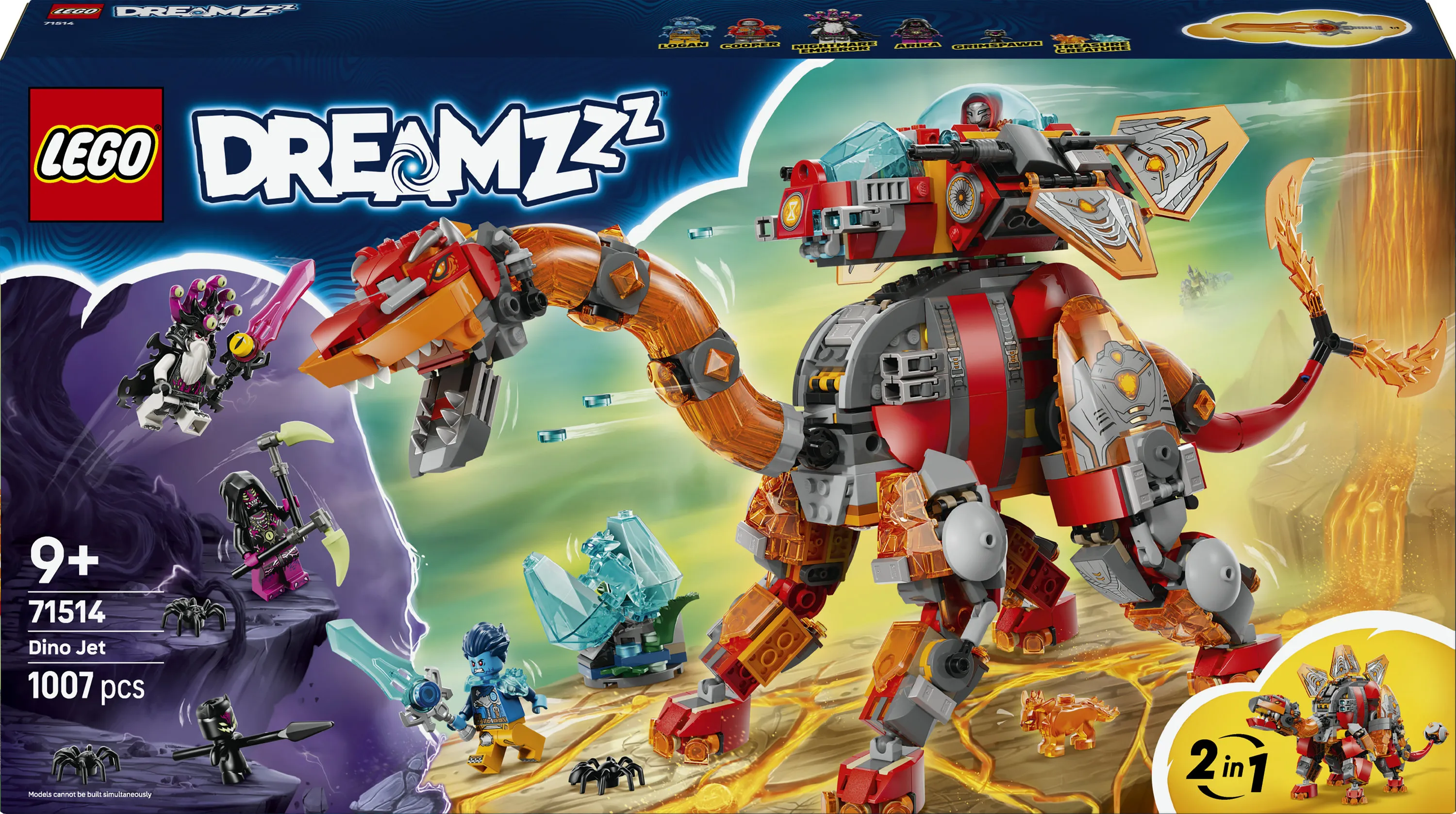 LEGO DREAMZzz Dino Jet 71514