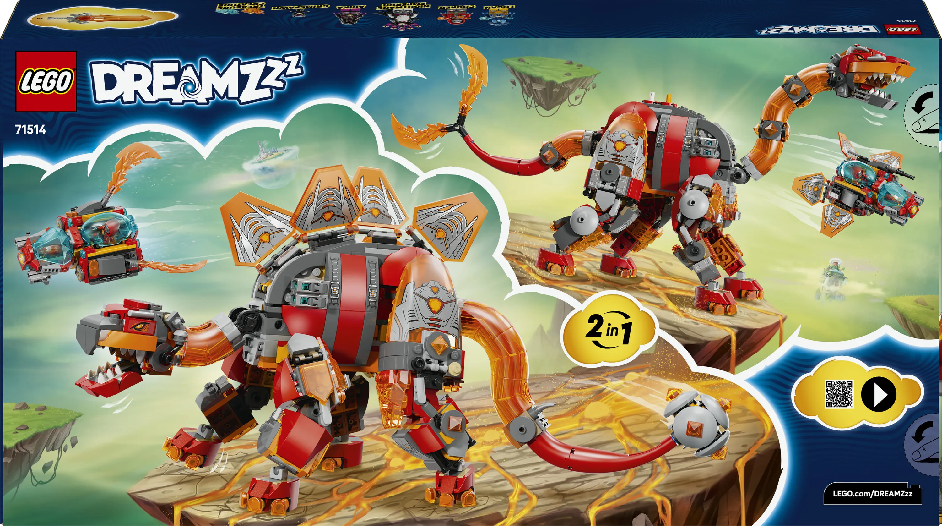 LEGO DREAMZzz Dino Jet 71514