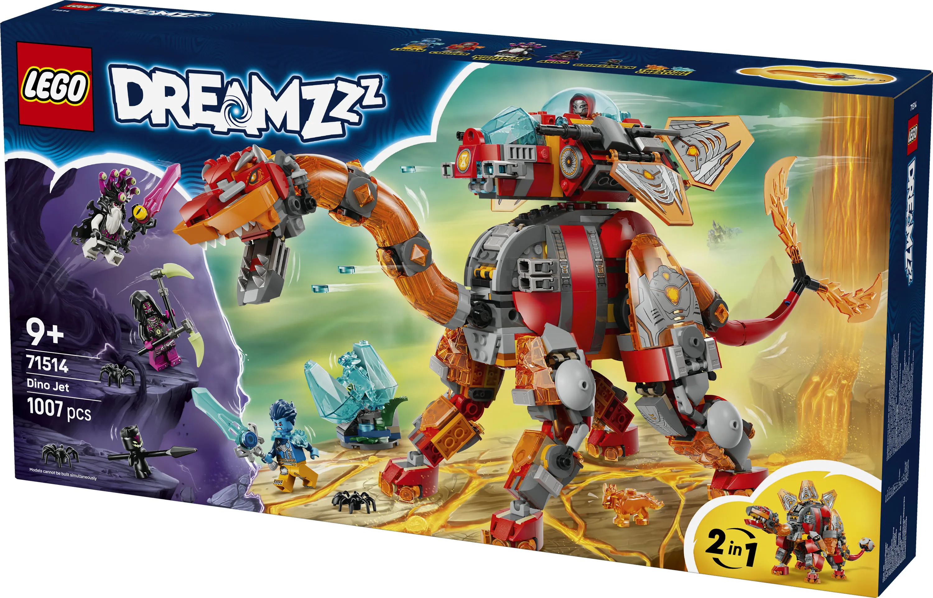 LEGO DREAMZzz Dino Jet 71514