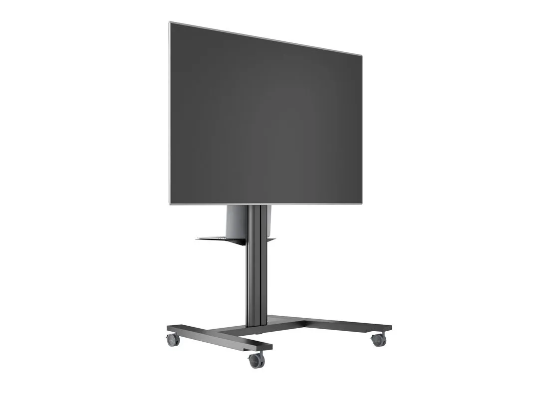 Multibrackets M Public Display Stand 145 Single - Teline tuotteelle LCD-n&auml;ytt&ouml; - alumiini - musta -n&auml;yt&ouml;n koko: 40&quot;-63&quot;