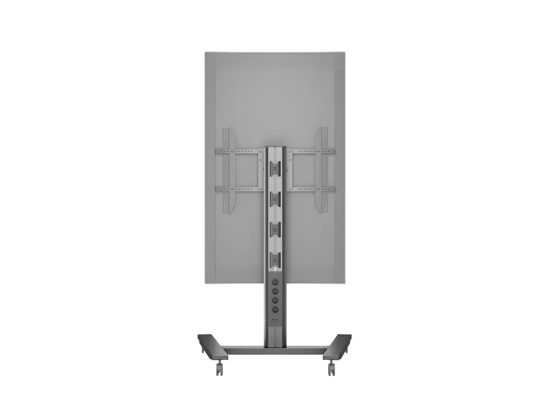 Multibrackets M Public Display Stand 145 Single - Teline tuotteelle LCD-n&auml;ytt&ouml; - alumiini - musta -n&auml;yt&ouml;n koko: 40&quot;-63&quot;