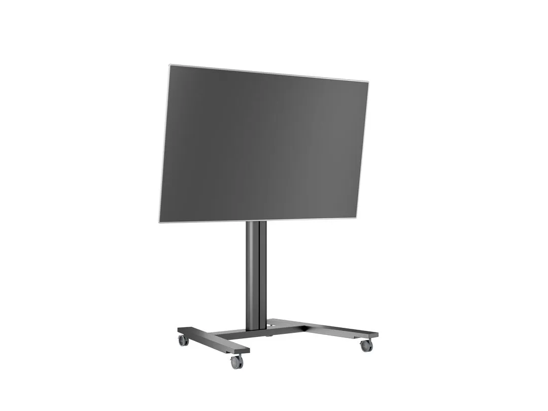 Multibrackets M Public Display Stand 145 Single - Teline tuotteelle LCD-n&auml;ytt&ouml; - alumiini - musta -n&auml;yt&ouml;n koko: 40&quot;-63&quot;