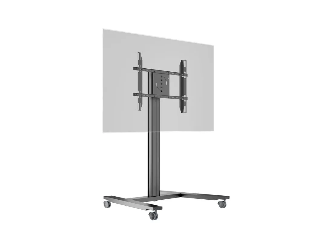 Multibrackets M Public Display Stand 145 Single - Teline tuotteelle LCD-n&auml;ytt&ouml; - alumiini - musta -n&auml;yt&ouml;n koko: 40&quot;-63&quot;