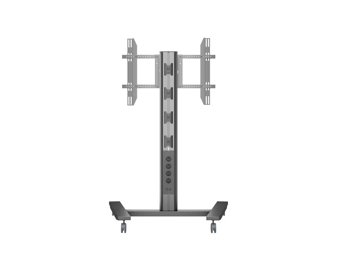 Multibrackets M Public Display Stand 145 Single - Teline tuotteelle LCD-n&auml;ytt&ouml; - alumiini - musta -n&auml;yt&ouml;n koko: 40&quot;-63&quot;