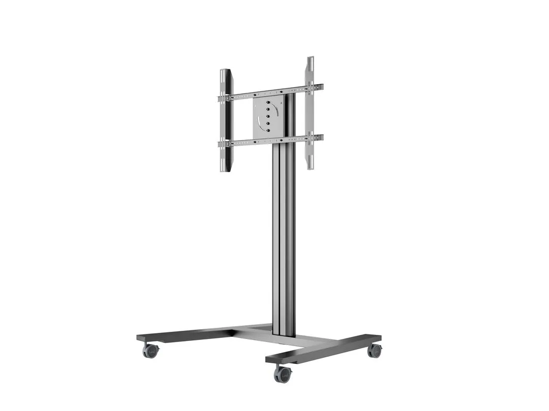 Multibrackets M Public Display Stand 145 Single - Teline tuotteelle LCD-n&auml;ytt&ouml; - alumiini - musta -n&auml;yt&ouml;n koko: 40&quot;-63&quot;