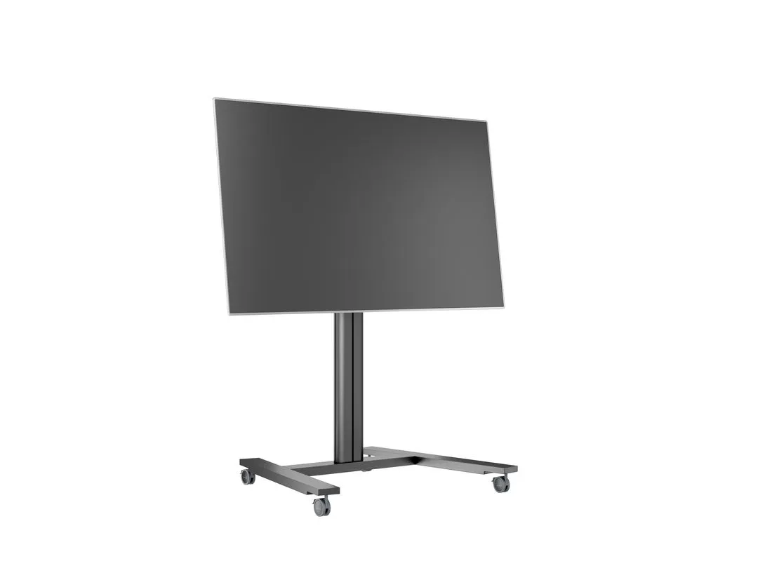 Multibrackets M Public Display Stand 145 Single - Teline tuotteelle LCD-n&auml;ytt&ouml; - alumiini - musta -n&auml;yt&ouml;n koko: 40&quot;-63&quot;
