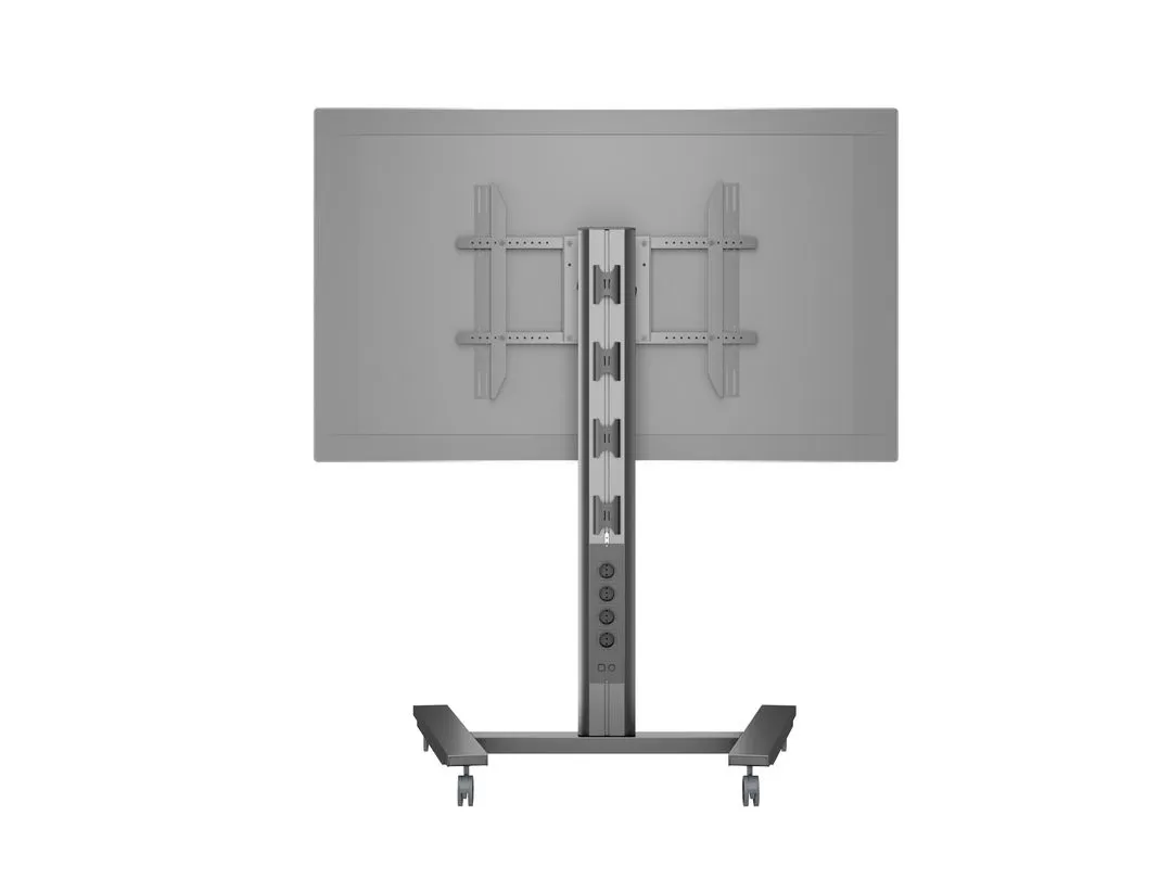 Multibrackets M Public Display Stand 145 Single - Teline tuotteelle LCD-n&auml;ytt&ouml; - alumiini - musta -n&auml;yt&ouml;n koko: 40&quot;-63&quot;