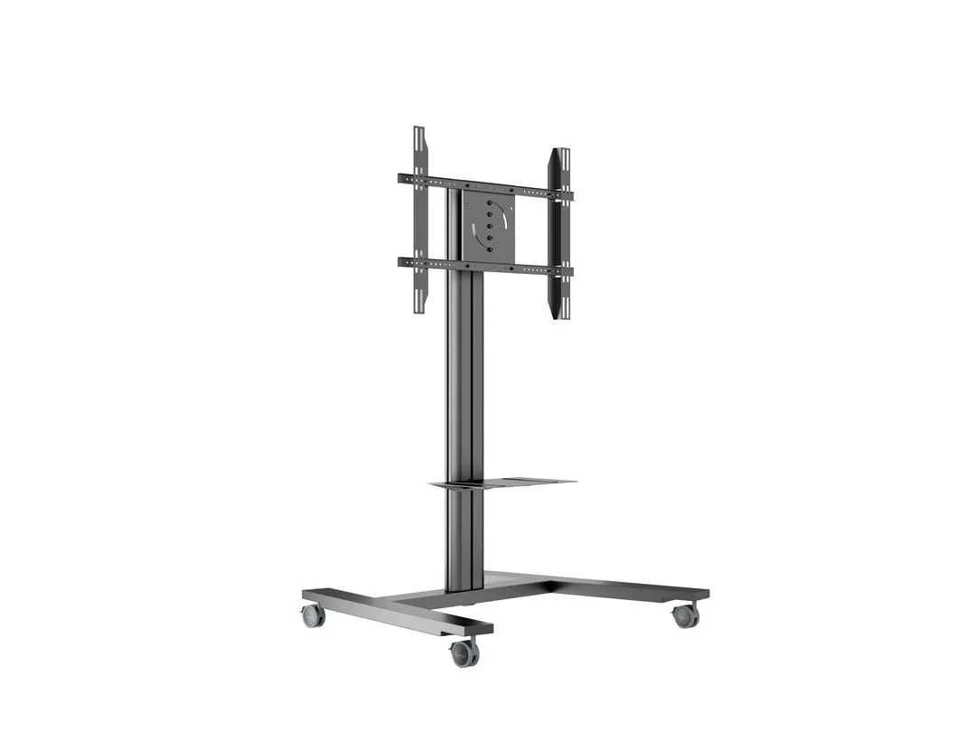 Multibrackets M Public Display Stand 145 Single - Teline tuotteelle LCD-n&auml;ytt&ouml; - alumiini - musta -n&auml;yt&ouml;n koko: 40&quot;-63&quot;