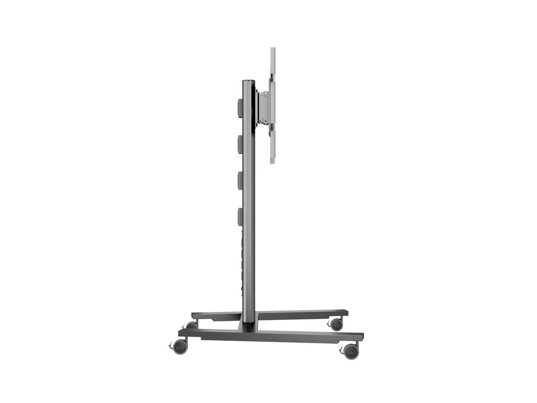 Multibrackets M Public Display Stand 145 Single - Teline tuotteelle LCD-n&auml;ytt&ouml; - alumiini - musta -n&auml;yt&ouml;n koko: 40&quot;-63&quot;