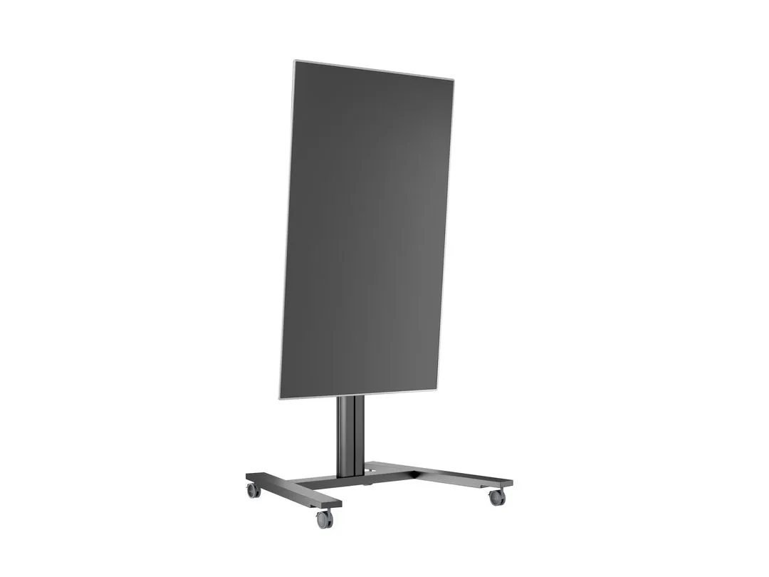 Multibrackets M Public Display Stand 145 Single - Teline tuotteelle LCD-n&auml;ytt&ouml; - alumiini - musta -n&auml;yt&ouml;n koko: 40&quot;-63&quot;