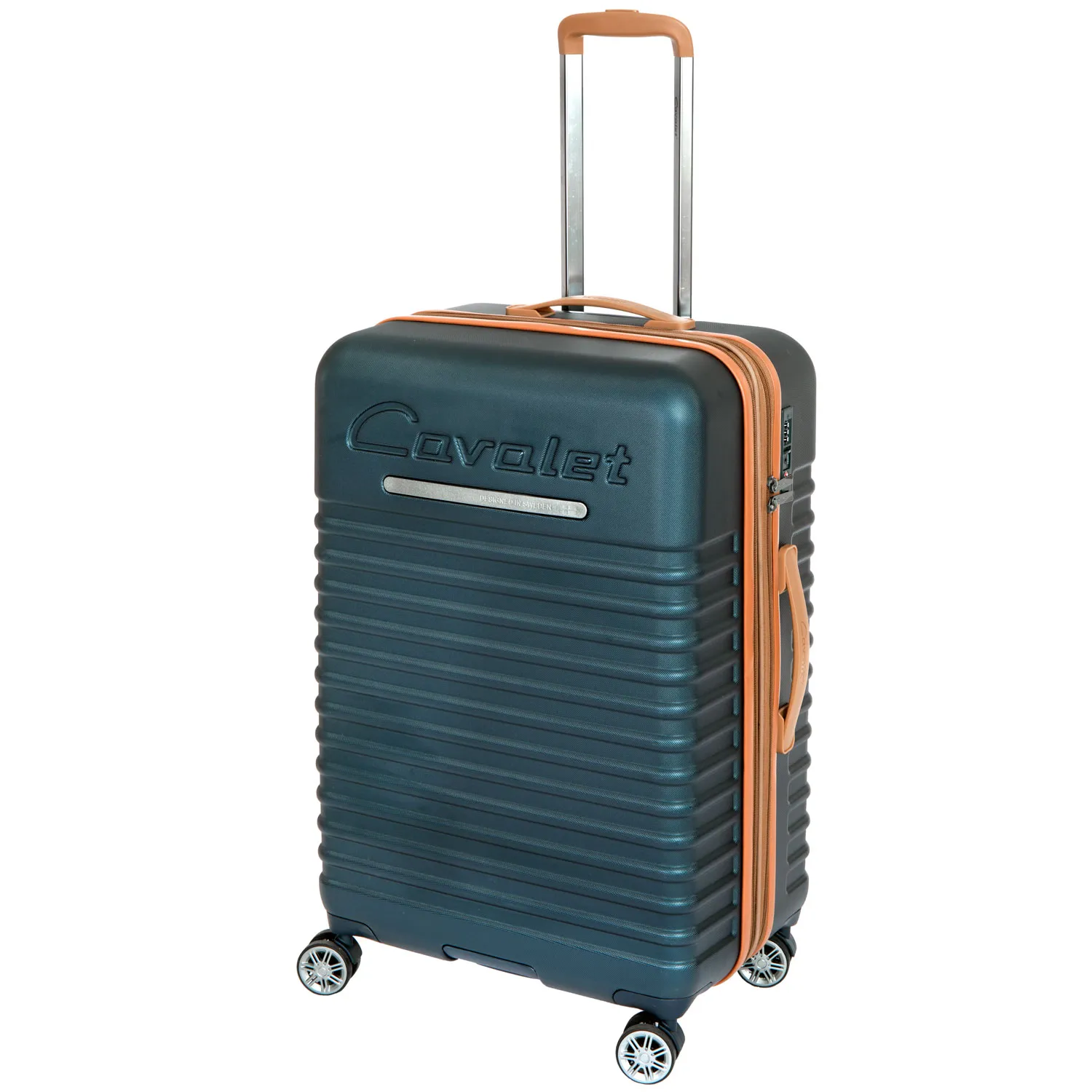 Cavalet Pasadena Large - resväska, dark blue/tan
