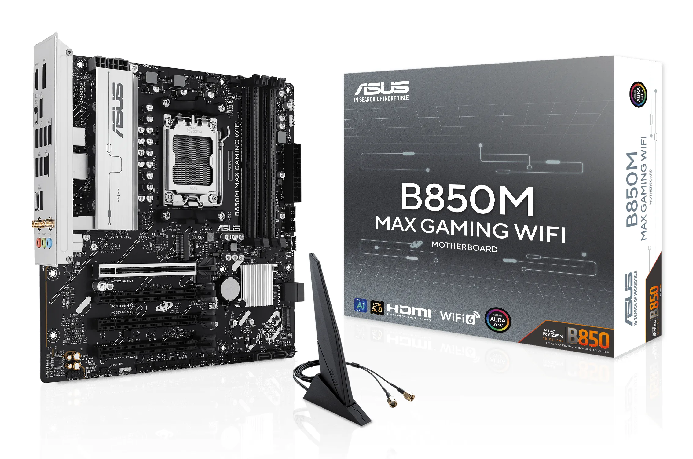 Asus B850M MAX GAMING WIFI mATX - motherboard