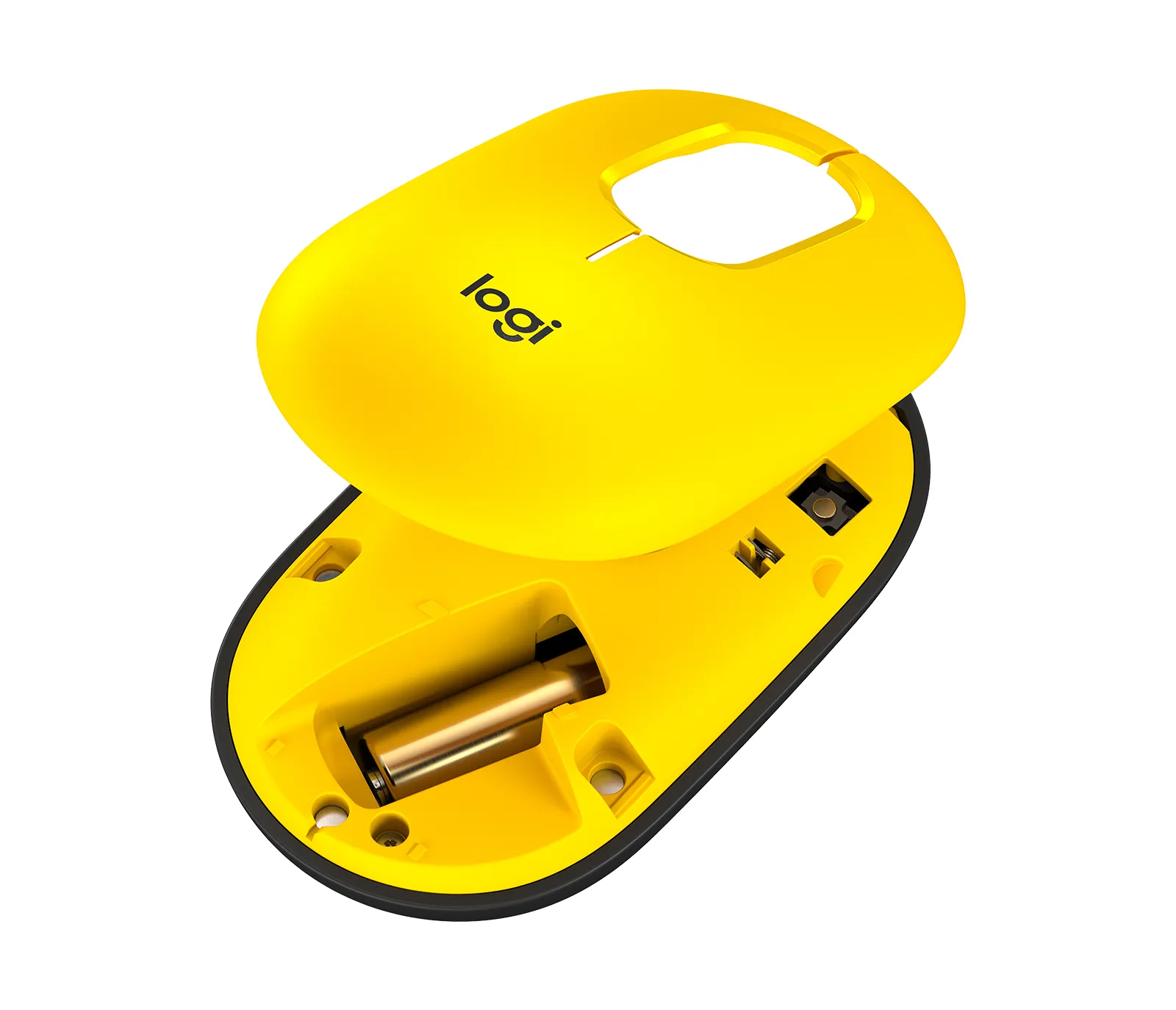 Logitech POP - wireless mouse, blast yellow
