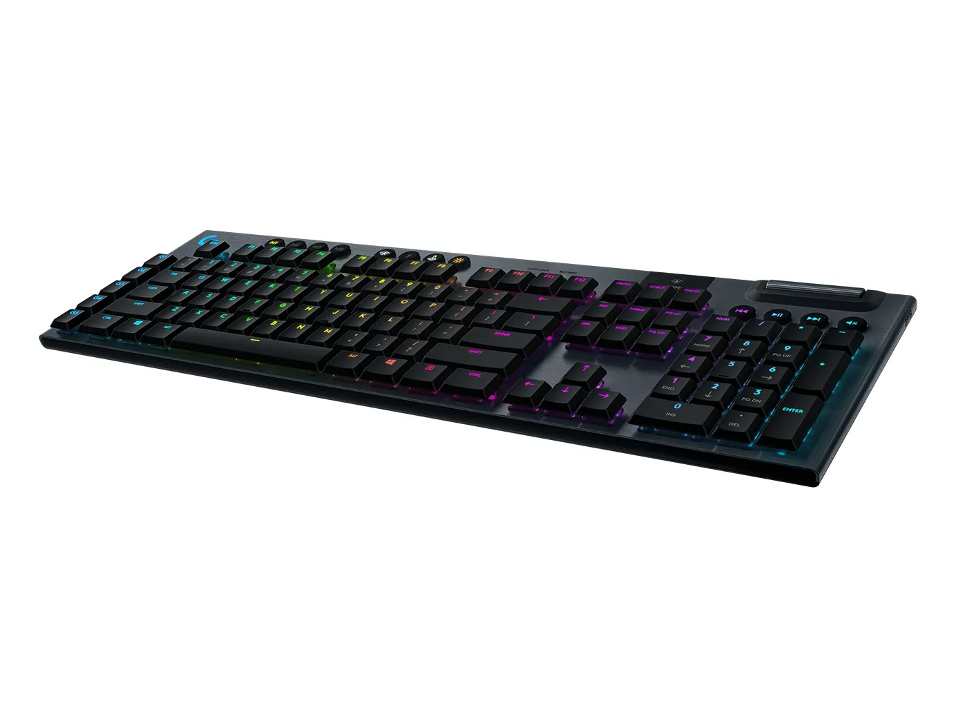 Logitech G G915 LIGHTSPEED -langaton mekaaninen pelin&auml;pp&auml;imist&ouml;, GL Clicky, musta