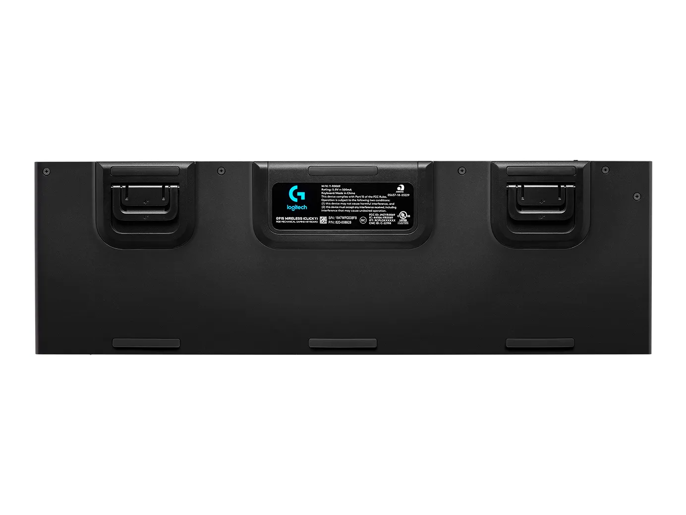 Logitech G G915 LIGHTSPEED -langaton mekaaninen pelin&auml;pp&auml;imist&ouml;, GL Clicky, musta