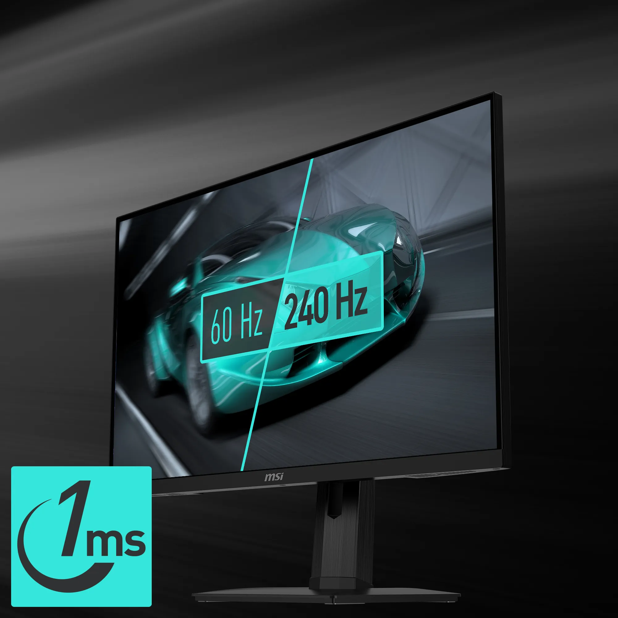 MSI G274QPXDE 27 2560 x 1440 (2K) HDMI DisplayPort USB-C 240Hz Pivot Sk&aelig;rm