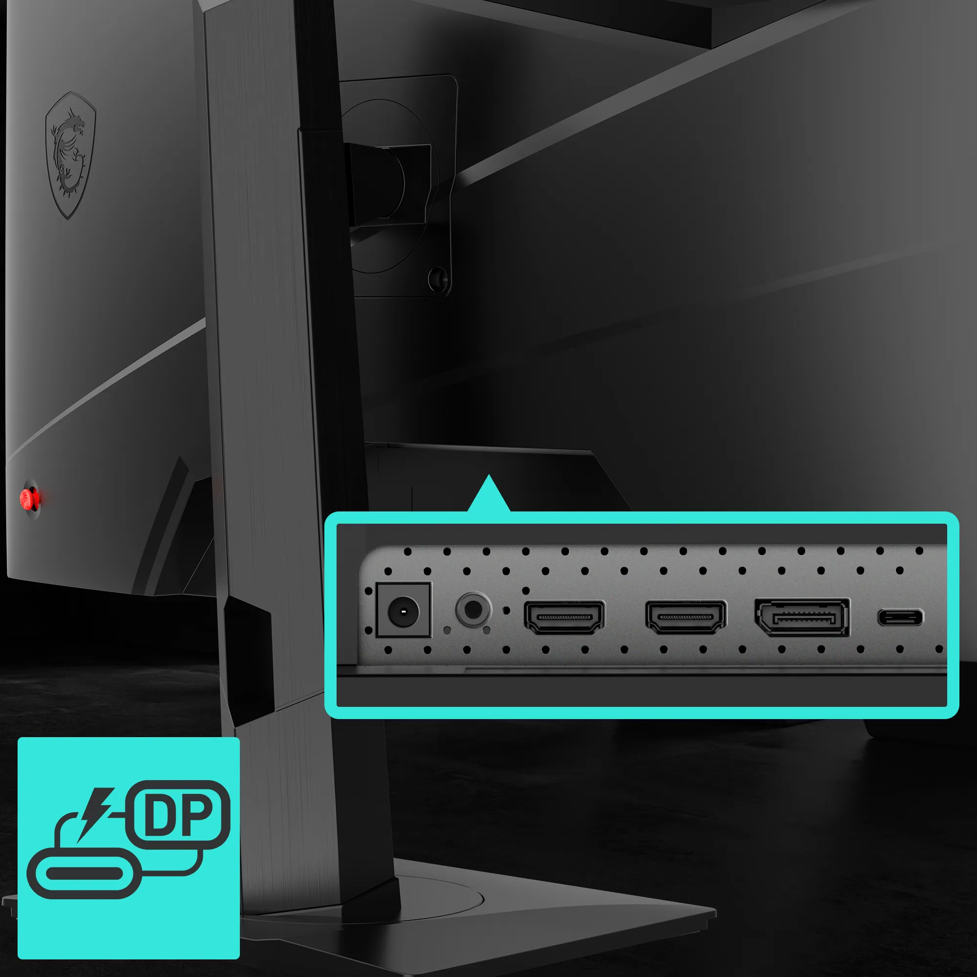 MSI G274QPXDE 27 2560 x 1440 (2K) HDMI DisplayPort USB-C 240Hz Pivot Sk&aelig;rm